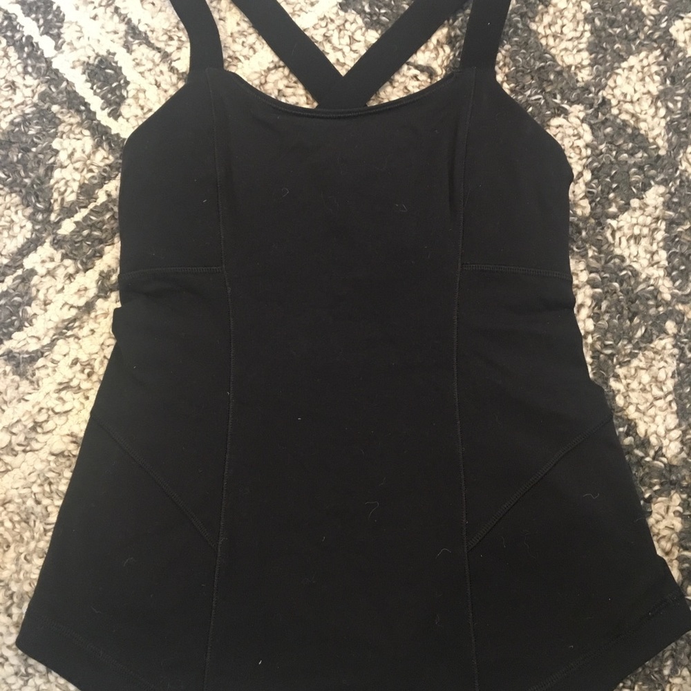 Lululemon Black tank. 2.